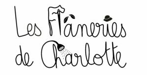 Logo Les Flaneries de Charlotte_Logonoir